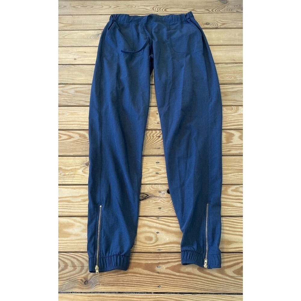 Albion Ankle Zip Jet Setter Jogger Pants Size Small Women’s Black